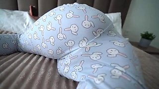 Blonde Stepmom Jenny Lux Seduces Step Son With Open Door & Creampie Finish