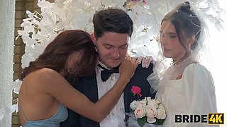 BRIDE4K. A wedding started off nicely, but ended up as a sex show between Bride and a Toastmaster