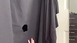 Nympho Lyndsay Sucks Strangers Cock at the Gloryhole