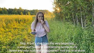 Alexa Mills outdoor POV sex