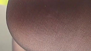 Over-the-knee Boots. Sweaty Pantyhose Worn as Spit-drenched Gloves. Arisu Otsu in School Uniform. POV Foot Fetish JOI