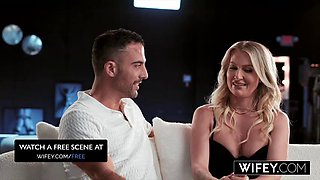 WIFEY Curvy Hotwife Andi Avalon Takes Massive BBC While Hubby Watches On