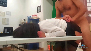 Sexy secretary failed her job and the boss is very angry