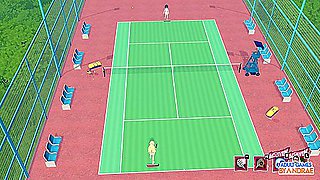 Anime Hentai And Car Toon In : Hentai With Billie And Helen - Academy Love Saga: Tennis Angels Ex