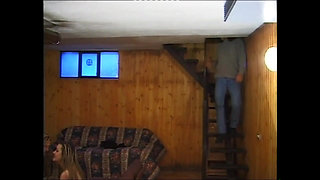 Two Bisexual MILFs with Hairy Pussy Ass Fucked and Cummed on Tits by Huge Amateur Cock