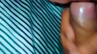 I Sucked My Friend's Cock for a Long Time Until He Came in My Mouth, Then He Fucked Me Hard