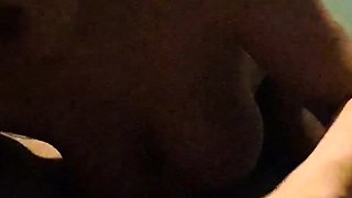 Busty brunette slut enjoys extreme amateur pov blowjob
