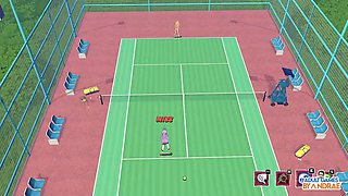 Ep9: Hentai Scenes with Lina and Zheng - Academy Love Saga: Tennis Angels Ex
