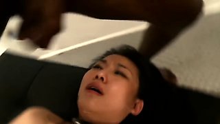 French Asian Gangbang Bukkake