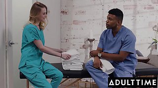 ADULT TIME - Kyler Quinn Slips Masseur s Massive Dick Into Her Tiny Pussy For Experience: Porn