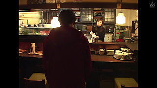 Nasty Affair Unfolded by a Beautiful Landlady Who Is Too Nasty in a Izakaya Under the Guard!