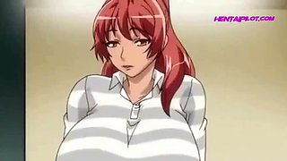 Big Tits Stepmom Gives Birthday Surprise to Stepson - Uncensored Anime