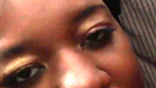 Sweet big ass ebony fucked and milked from his BBC