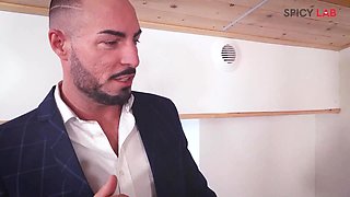 Italian Porn Scout with hot milf Julia North