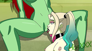 DC Harley and Ivy Mistletoe