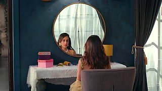Tiny Indian MILF Naomi Shah swallows a stiff cock