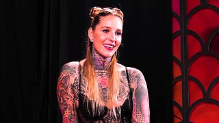 Ggg John Thompson - Tattooed Woman with a Perfect Body at Ggg for the First Time