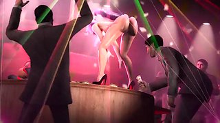 Japanese anime: Big Ass, 3D Hentai  Animation Porn