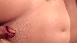 Innocent Virgin Teen Roommate with a Perfect Body Squirts From Pussy Rubbing and Fingering - Taboo University(steam Game) - #16