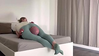 Blonde PAWG Lizzy Crush Dominates with Her Thighs in HD Femdom