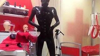 Kylie's Latex Webcam Show: BDSM Fun in the Studio