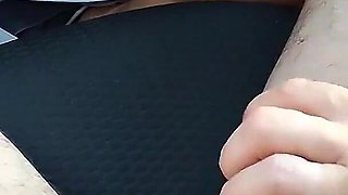 Dick Flash - I Pull Out My Cock in Front of My Slutty Teacher in Car on the Public Street with a Voyeur Watching