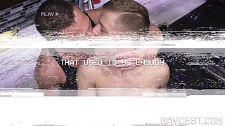 Hot DILF Tucker Barrett pops his cute twink cherry hard and raw