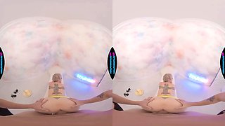 VR Pornstars Gianna Dior And Anissa Kate Eat You Alive