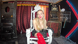 My First Solo Video Here, From Now on I Am Your Mistress!