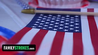 Stepbro and stepdad train wild daughter-in-law Khloe Kapri a shaft lesson she will never leave behind