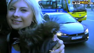 Russian Babe Picked Up by BBC