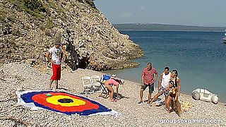 Sex Island Tournament. Semifinal I. Hot Frisbee