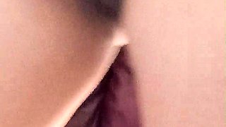 Asian shaved pussy No Panties dancing