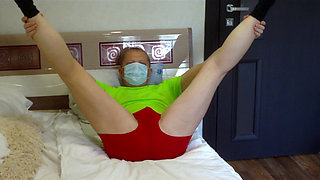 Striptease with beautiful legs - BEAUTIFUL THIGHS