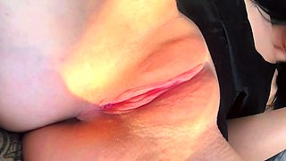 Blonde emo amateur solo masturbation