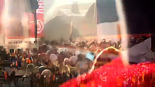 Blonde teen fucked doggystyle