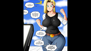 Dragonball the Lost Chapter 2 - Android 18 and Krillin 1