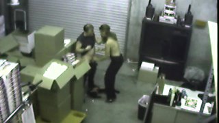 Fucking her Boss at warehouse