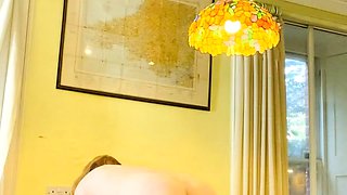 InnocentHigh Redhead schoolgirl teen Alana Rains spanke