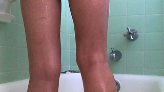 Maitresse Madelines solo foot fetish POV