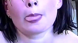 Super Hairy Girl Drools Cum in Armpit