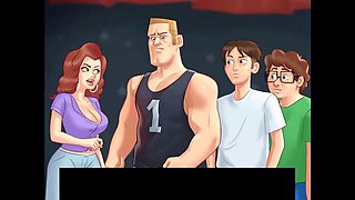 Summertime saga game, summertime saga, beach game