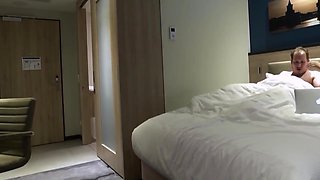 Coco Kiss In Cleaning Lady Comes To The Hotel Room And Cleans The Guests Cock