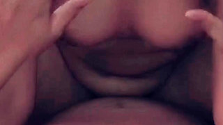 Horney Latika jumping on step brother big cock