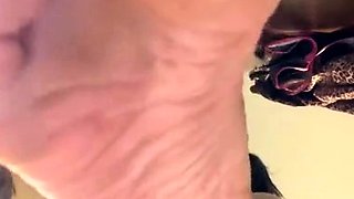 Black Amateur Explore Hot Foot Fetish