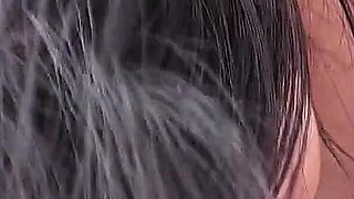 Skinny Japanese Teen Kaho Masturbates and Injected Into Step Father Pussy