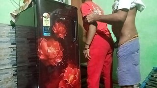 Indian Bhabhi Sex with His Husband Little Stepbrother