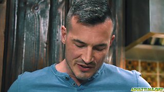 Siren Santiago tries to cheer stepdad Derek Kage