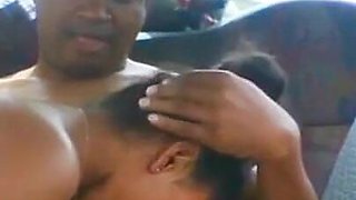 A Sensual Blowjob in the Car