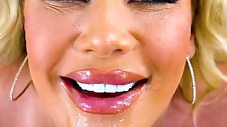 Savannah Bond Busty Blonde Blowjob Featuring Jonni Darkko
